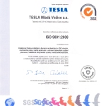 Certificate SGS (CZ)